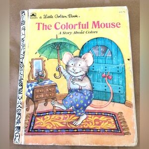 1991 The Colorful Mouse A Little Golden Book